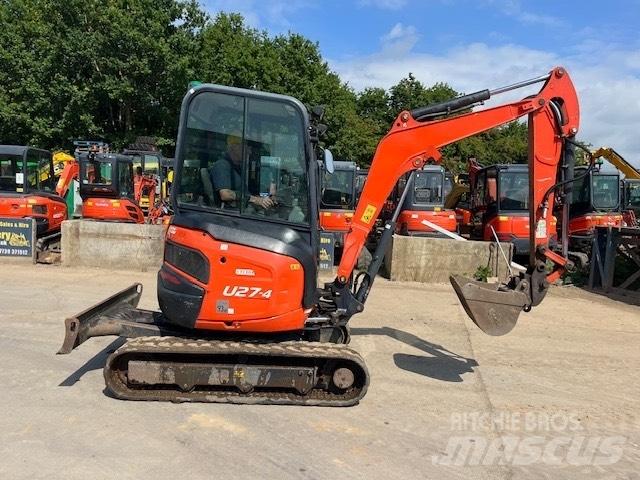 Kubota U 27-4 حفارات صغيرة أقل من 7 طن (حفارات صغيرة)
