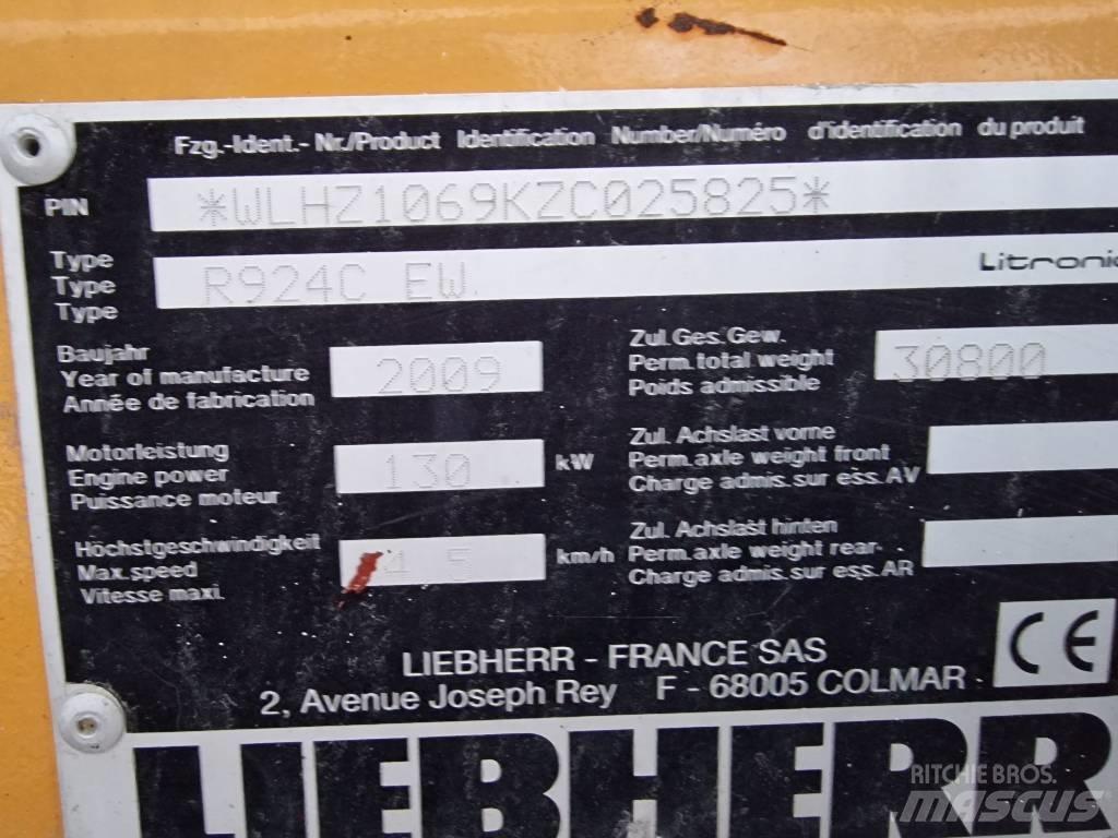 Liebherr R 924 C EW مناولات المخلفات / مناولات صناعية