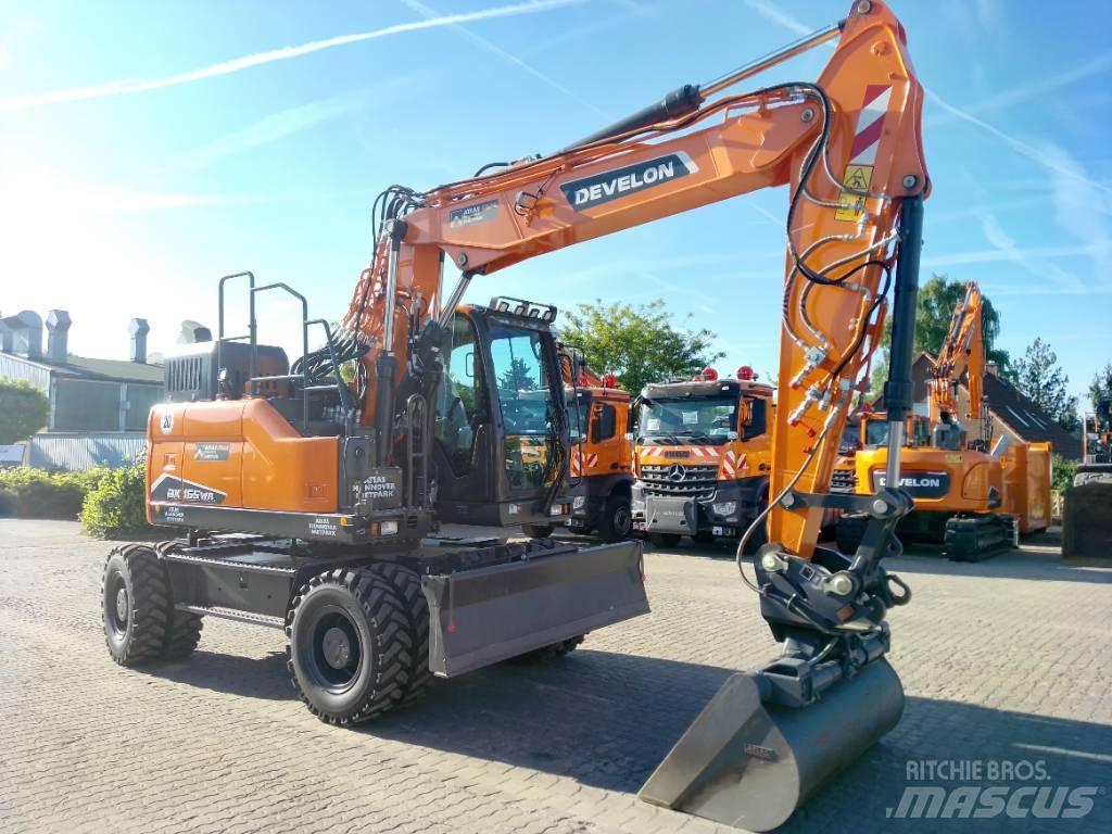 Develon DX 165 WR-7 حفارات بعجل