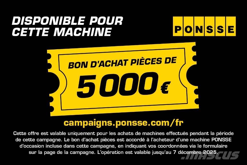 Ponsse Ergo 6W حصادات