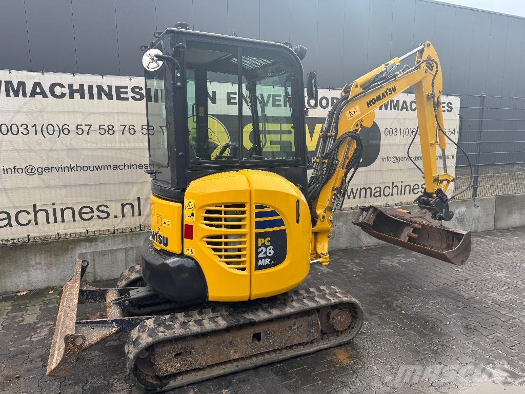 Komatsu PC 26 MR-3 حفارات صغيرة أقل من 7 طن (حفارات صغيرة)