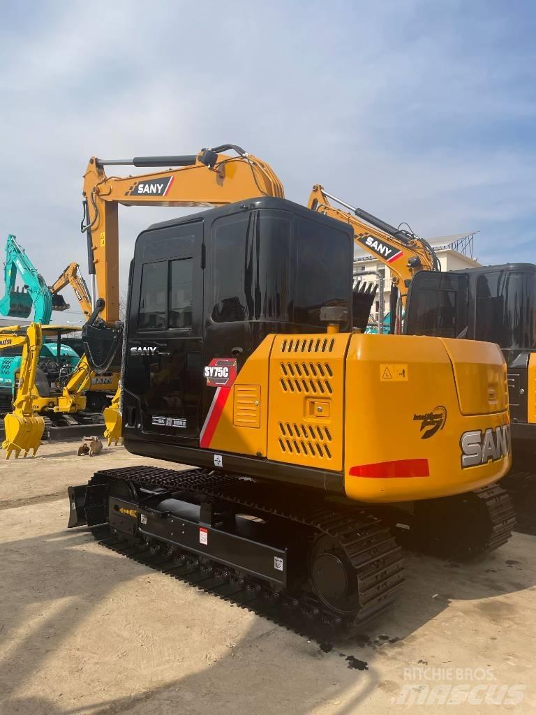 Sany SY 75 C حفارات وسط 7 طن - 12 طن