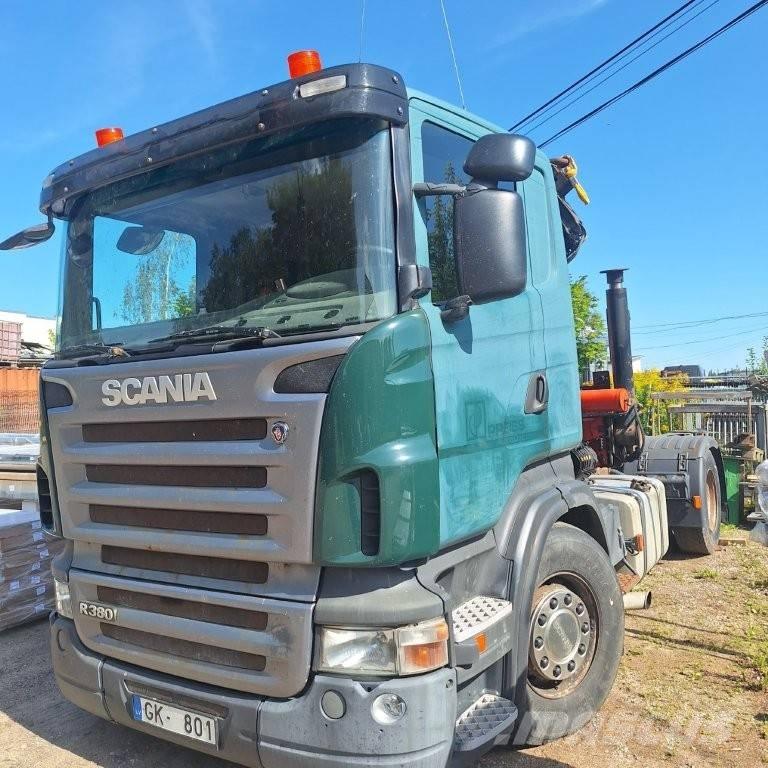 Scania R 380 شاحنات الرافعات