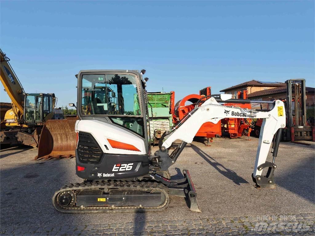 Bobcat E26 حفارات صغيرة أقل من 7 طن (حفارات صغيرة)