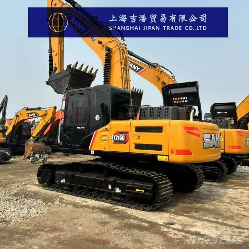 Sany SY 215 C حفارات زحافة