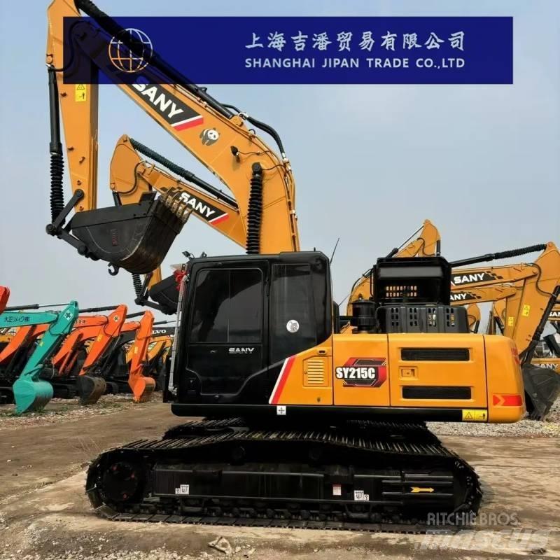 Sany SY 215 C حفارات زحافة