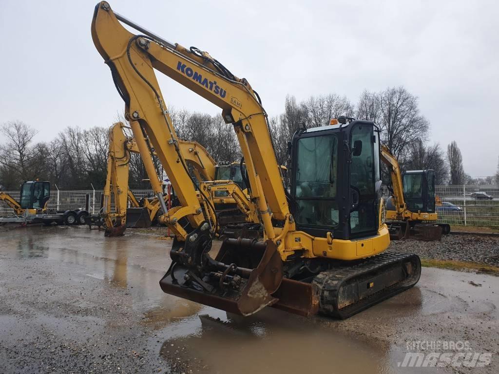 Komatsu PC55MR-5 حفارات صغيرة أقل من 7 طن (حفارات صغيرة)