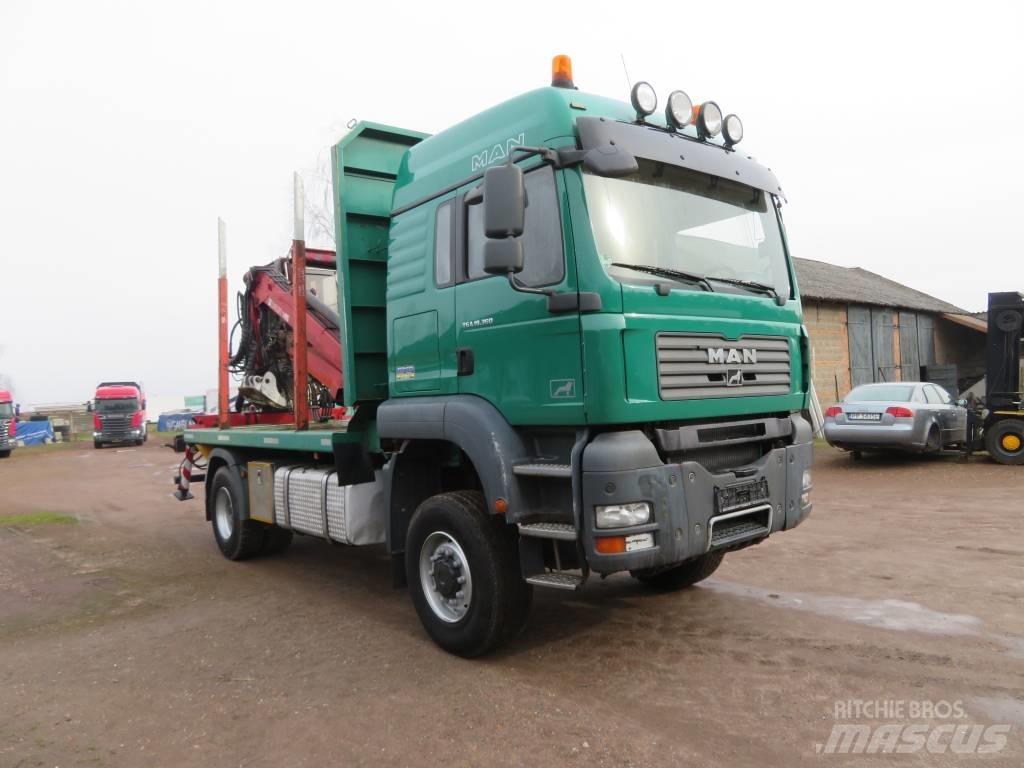 MAN TGA 18.360 شاحنات أشجار