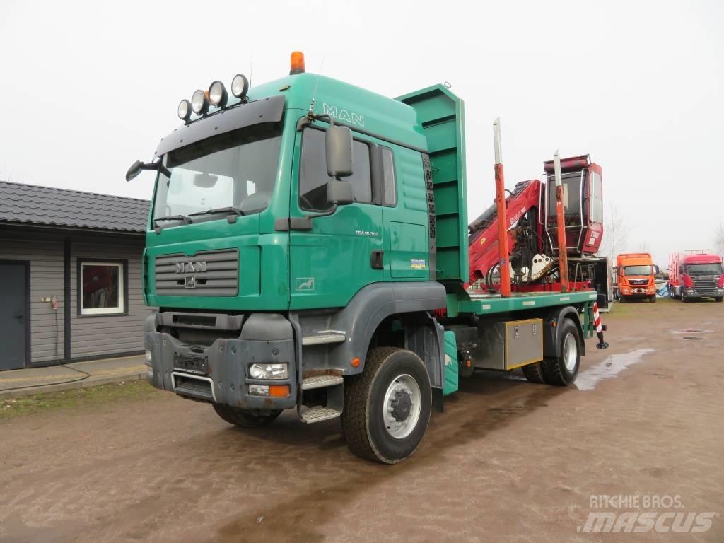 MAN TGA 18.360 شاحنات أشجار