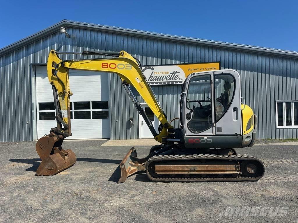Wacker Neuson 8003 حفارات زحافة