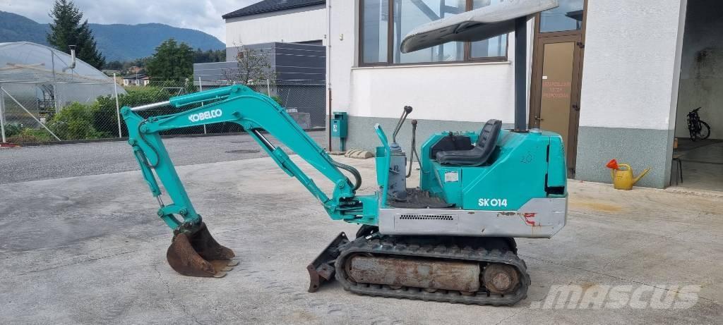 Kobelco sk014 حفارات صغيرة أقل من 7 طن (حفارات صغيرة)