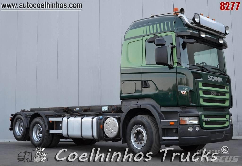 Scania R 500 شاحنات الحاويات