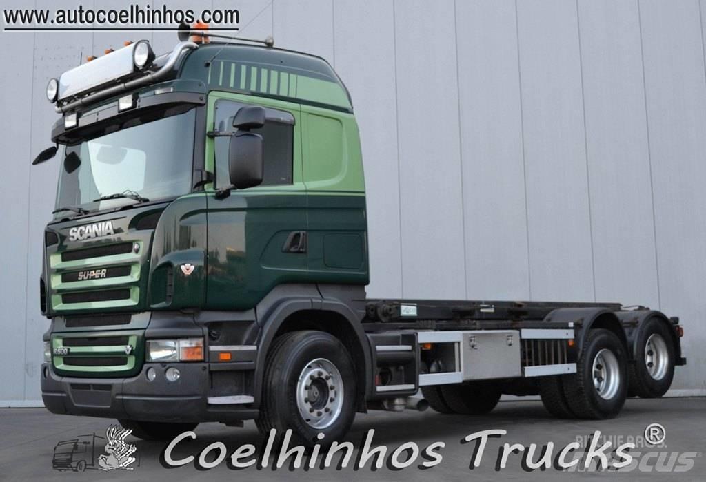 Scania R 500 شاحنات الحاويات