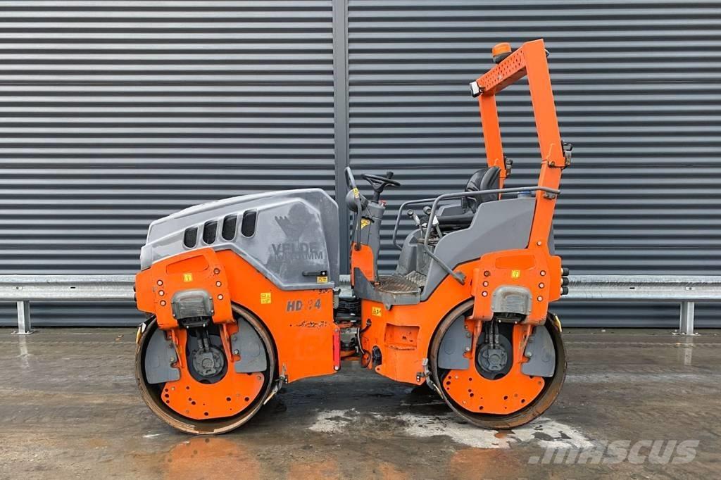 Hamm HD 14 VV مداحل ثنائية الاسطوانة