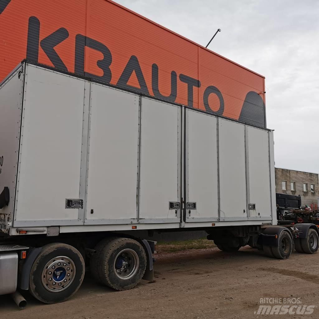 Parator VX 15-20 مقطورات ذات هيكل صندوقي