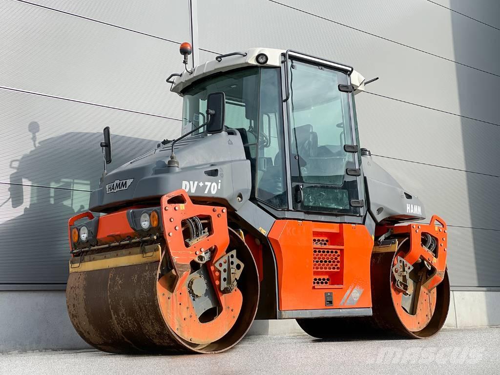 Hamm DV+ 70I VV-S مداحل ثنائية الاسطوانة