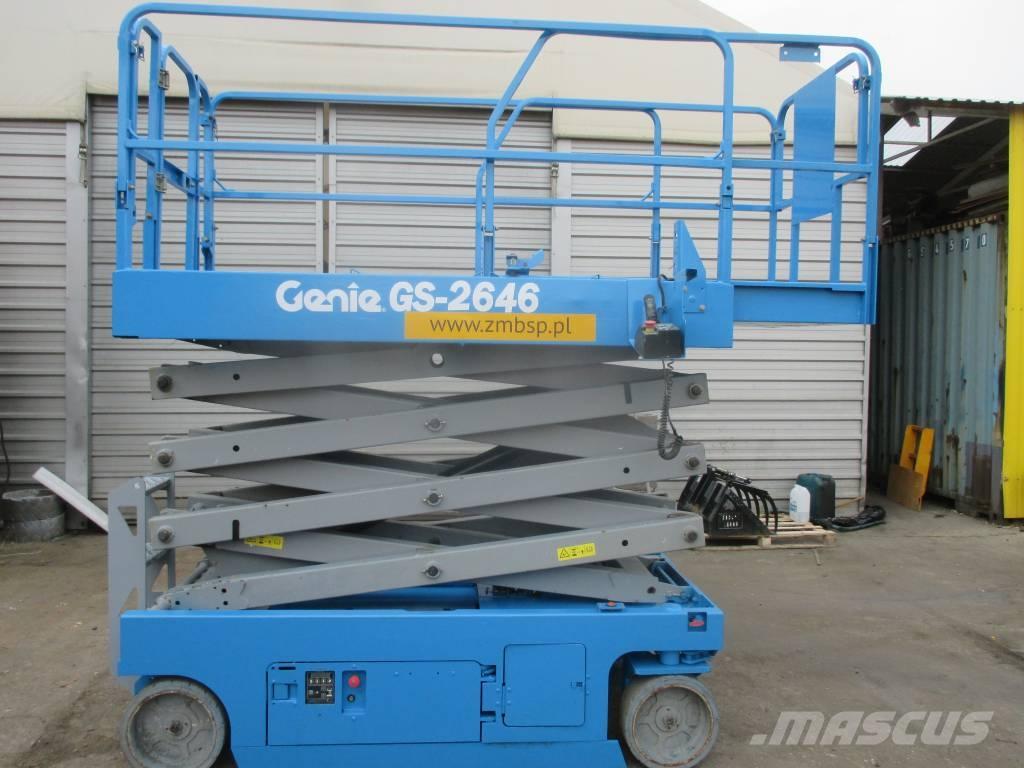 Genie GS 2646 رافعات مقصية الشكل