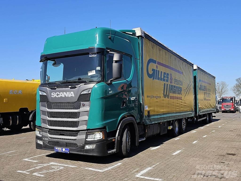 Scania S450 6x2*4 شاحنات بغطاء جانبي