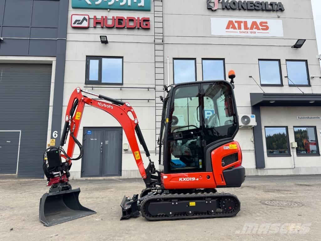 Kubota KX 019-4 حفارات صغيرة أقل من 7 طن (حفارات صغيرة)