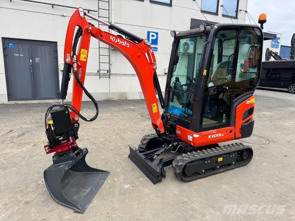 Kubota KX 019-4 حفارات صغيرة أقل من 7 طن (حفارات صغيرة)