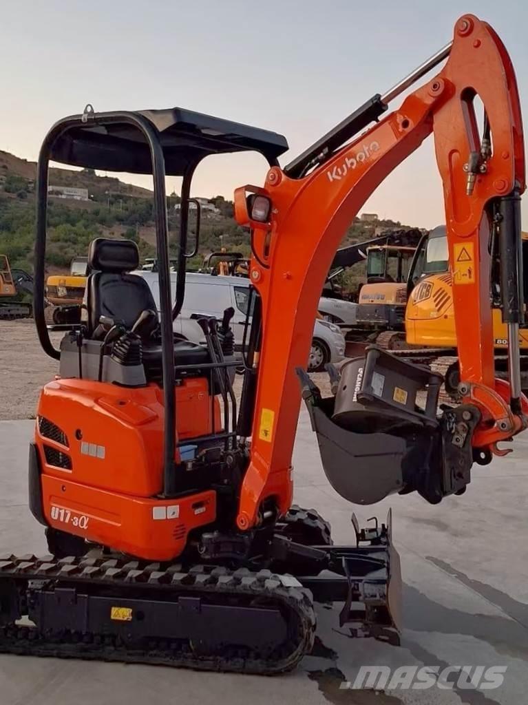Kubota U17-3a حفارات صغيرة أقل من 7 طن (حفارات صغيرة)