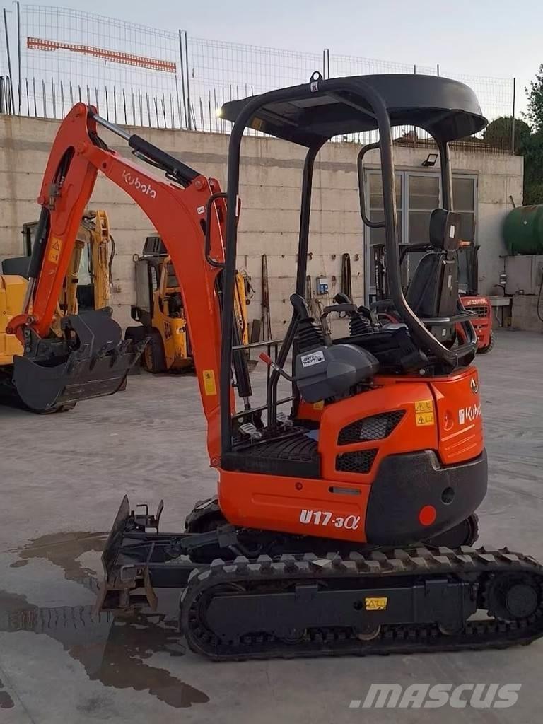 Kubota U17-3a حفارات صغيرة أقل من 7 طن (حفارات صغيرة)