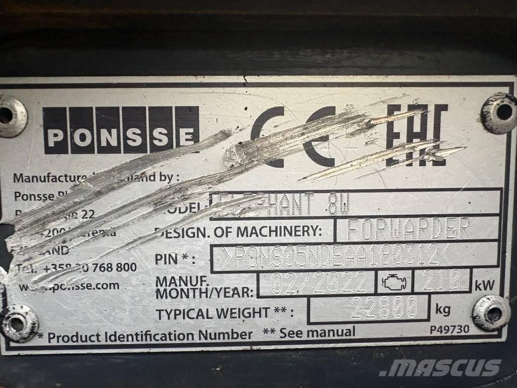 Ponsse Elephant شاحنات