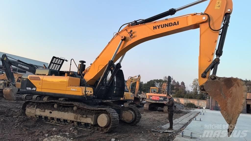 Hyundai 520L-9VS حفارات زحافة