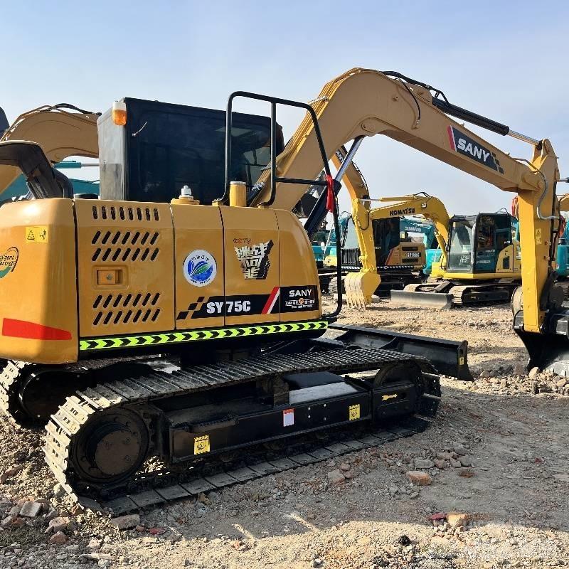Sany SY 75 حفارات وسط 7 طن - 12 طن