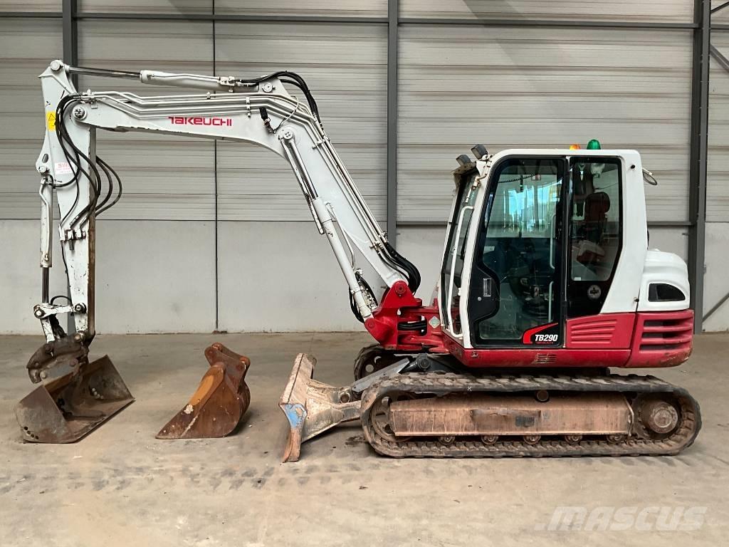 Takeuchi TB 290 حفارات وسط 7 طن - 12 طن