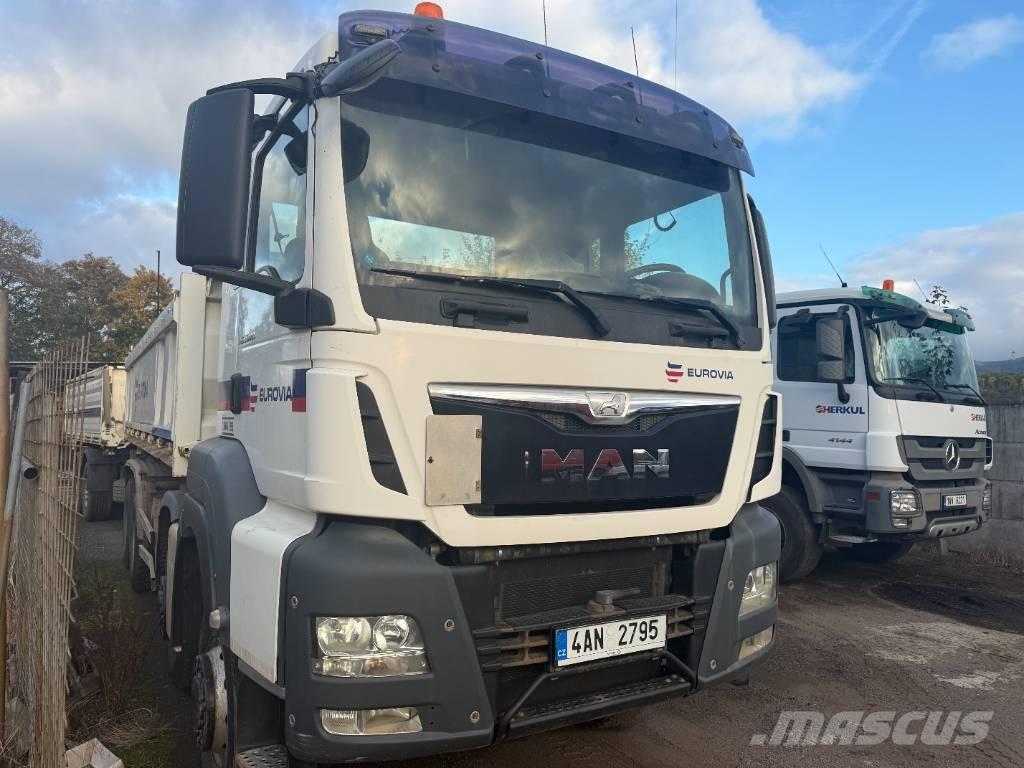 MAN TGS 35.480 شاحنات قلابة