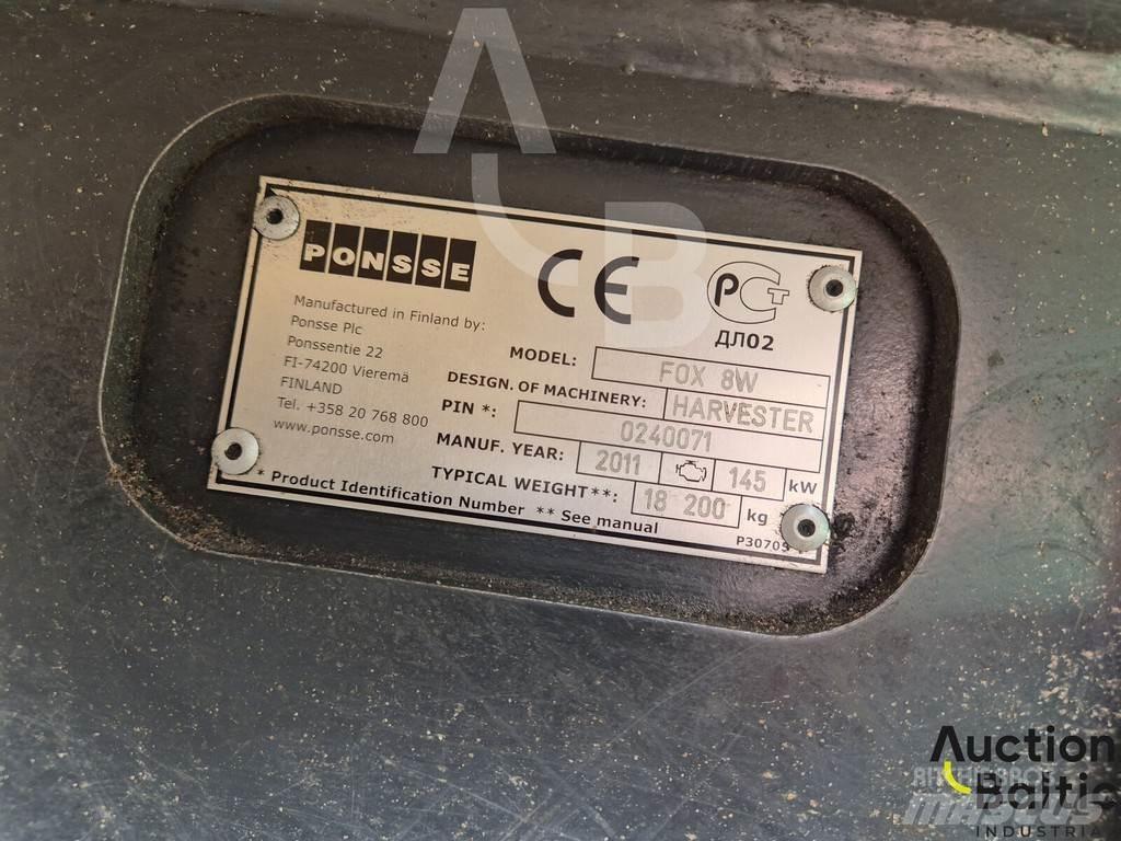 Ponsse Fox 8W حصادات