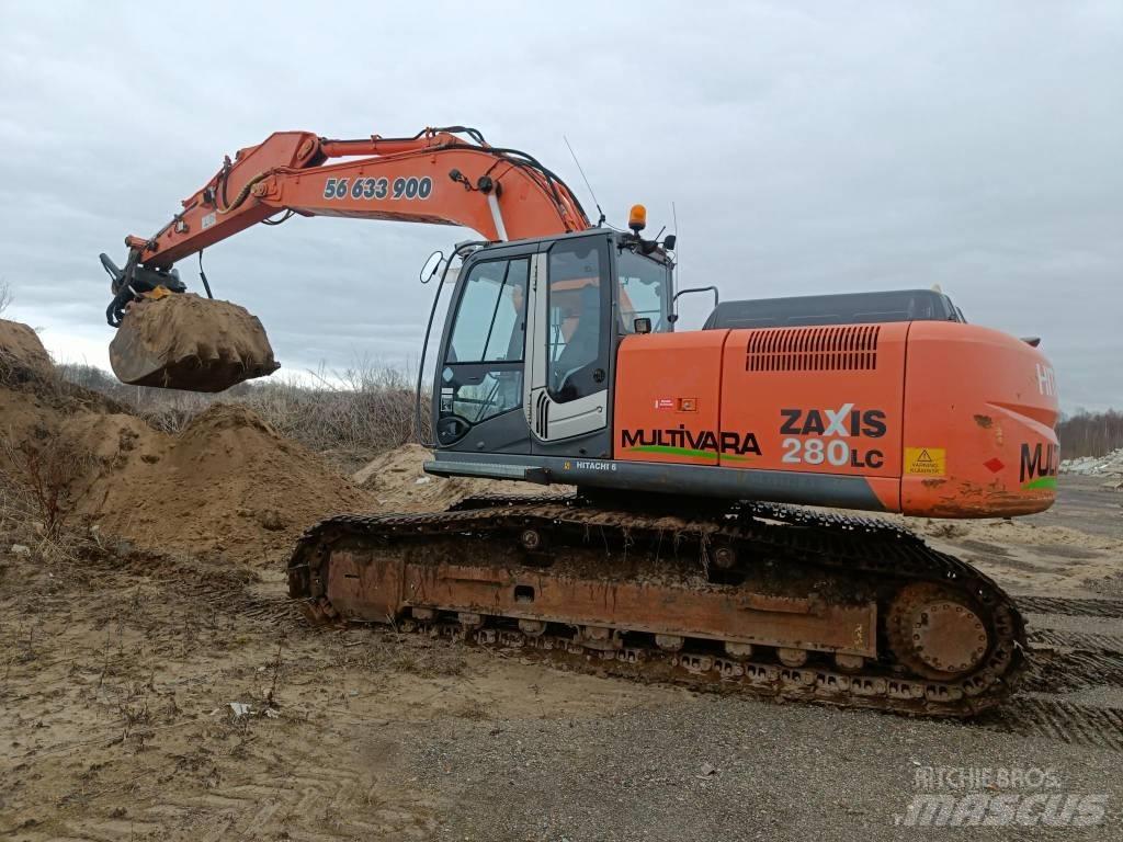 Hitachi ZX 280 LC-3 حفارات زحافة