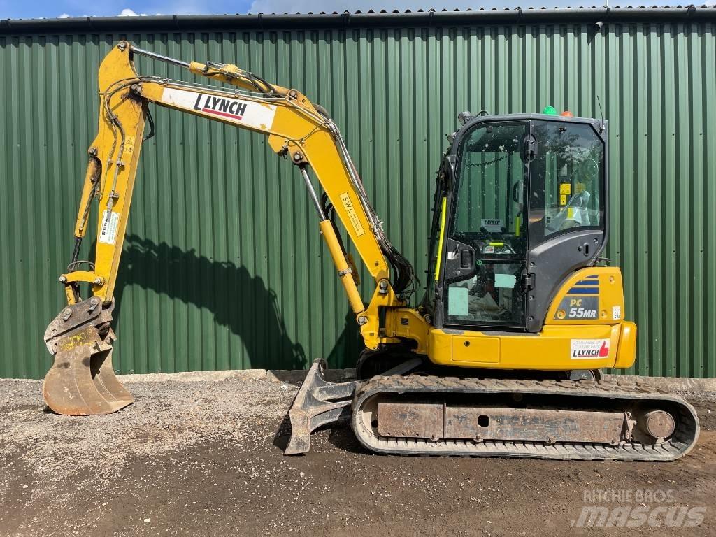 Komatsu PC 55 MR-5E0 حفارات صغيرة أقل من 7 طن (حفارات صغيرة)