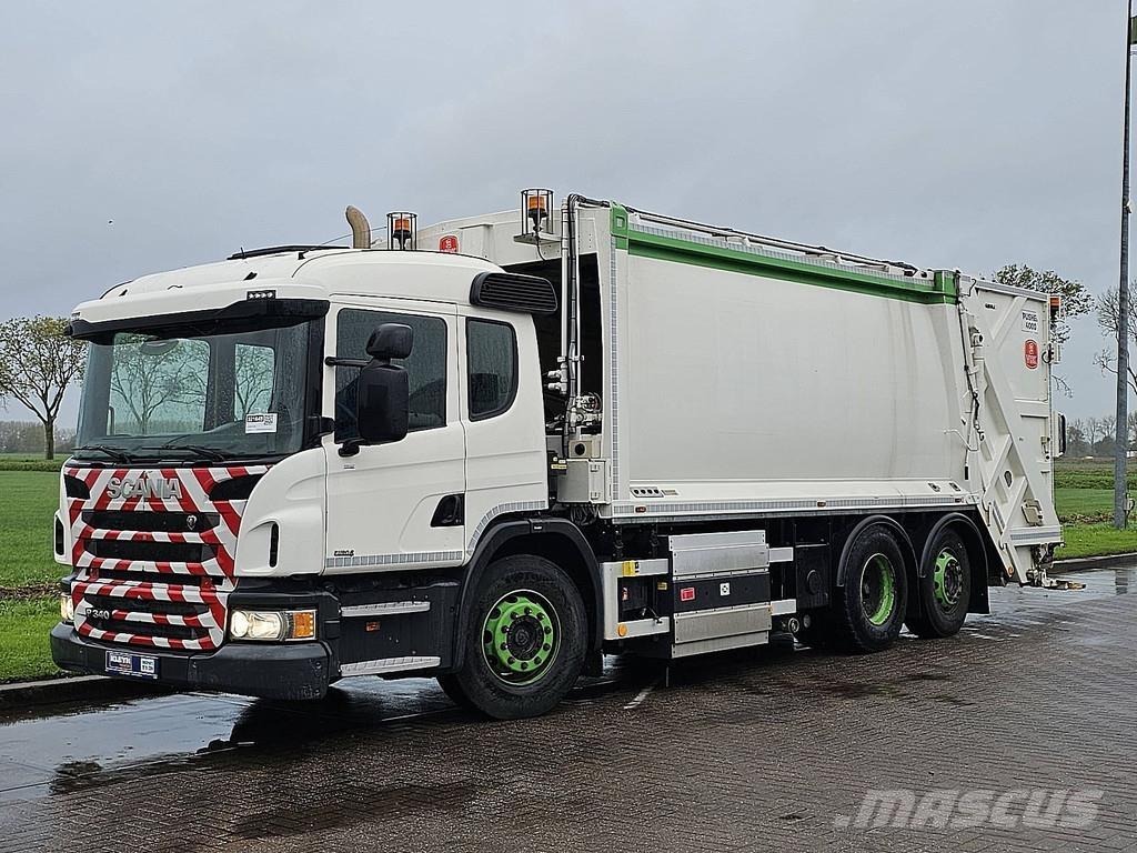 Scania P340 CNG شاحنات المخلفات