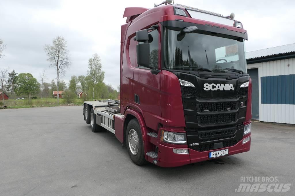 Scania R500 B6x2*4NB شاحنات الرافعات الخطافية