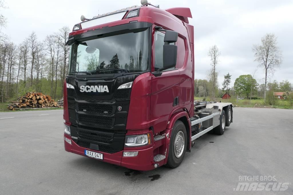 Scania R500 B6x2*4NB شاحنات الرافعات الخطافية