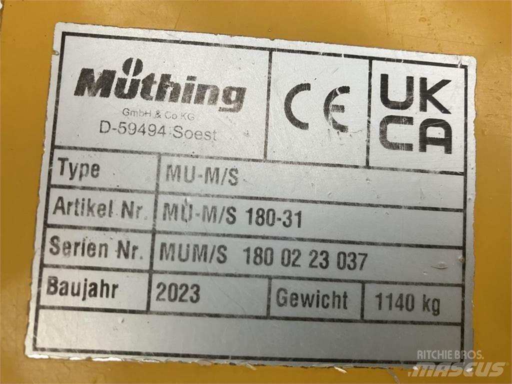 Müthing MU-M/S 180 جزازات وأغطية المراعي