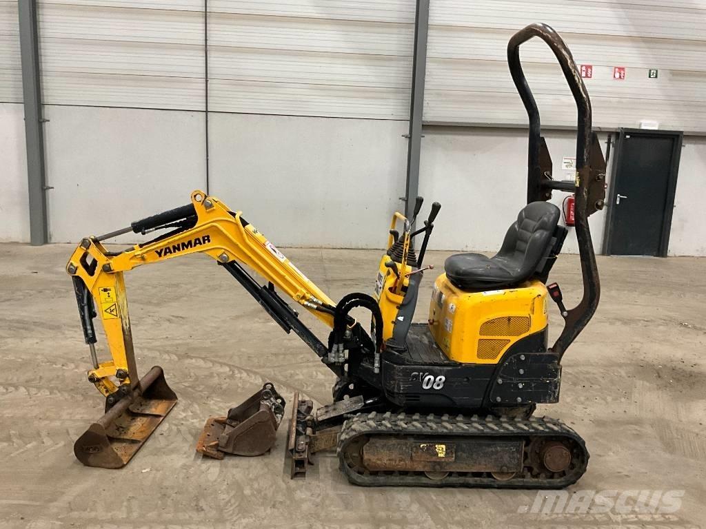 Yanmar SV 08-1 A حفارات صغيرة أقل من 7 طن (حفارات صغيرة)