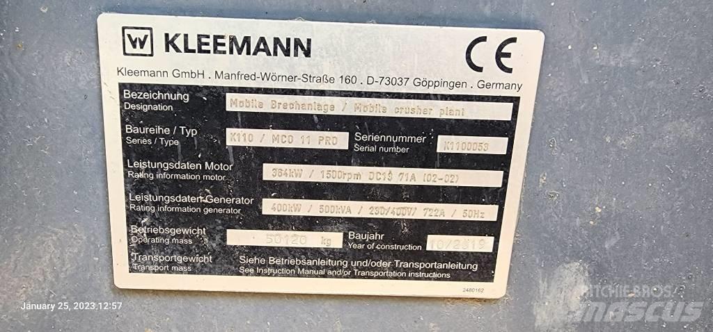 Kleemann MCO 11 PRO جراشات
