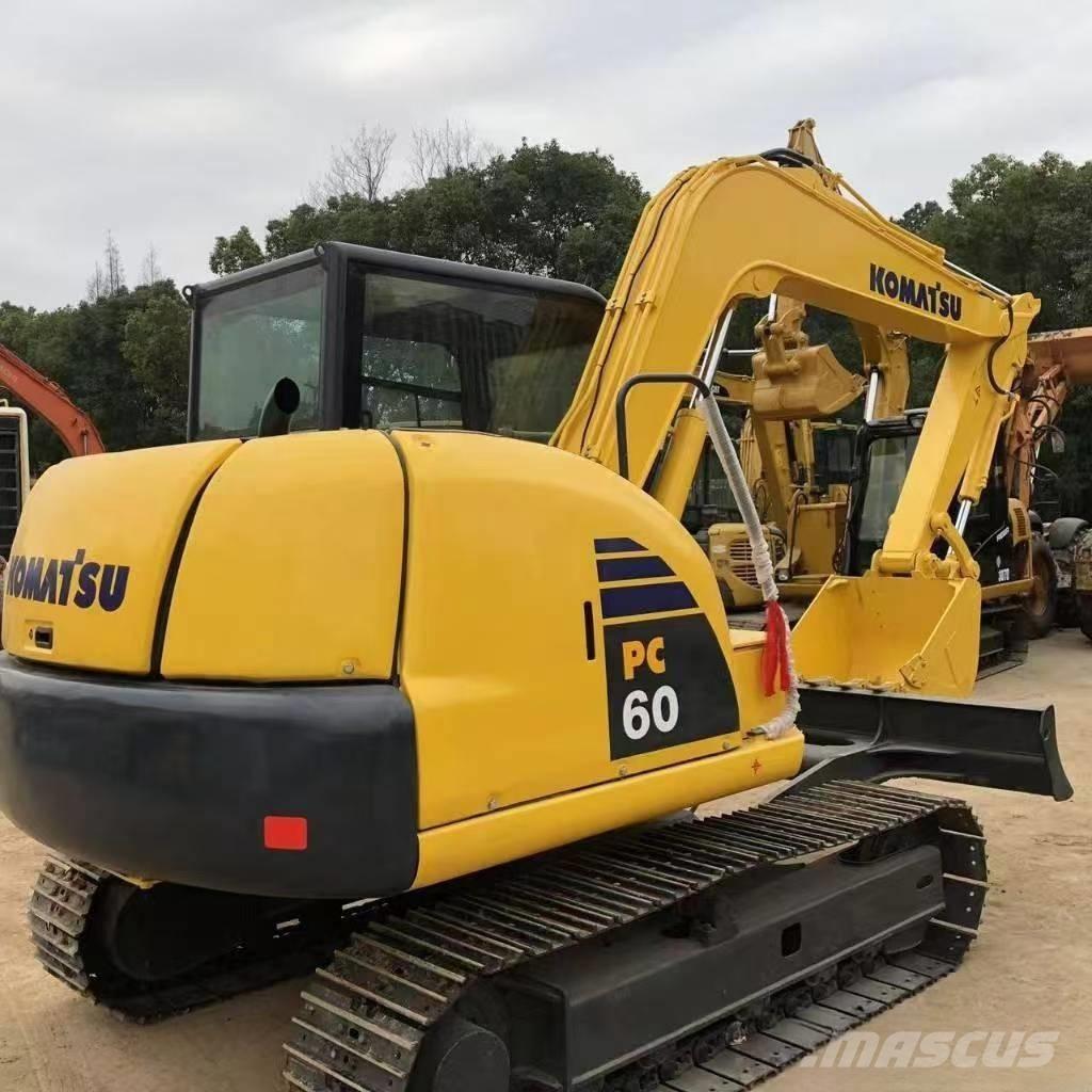 Komatsu PC 60 حفارات صغيرة أقل من 7 طن (حفارات صغيرة)