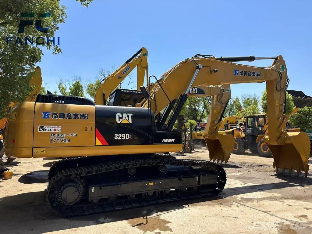 CAT 329d2L حفارات زحافة