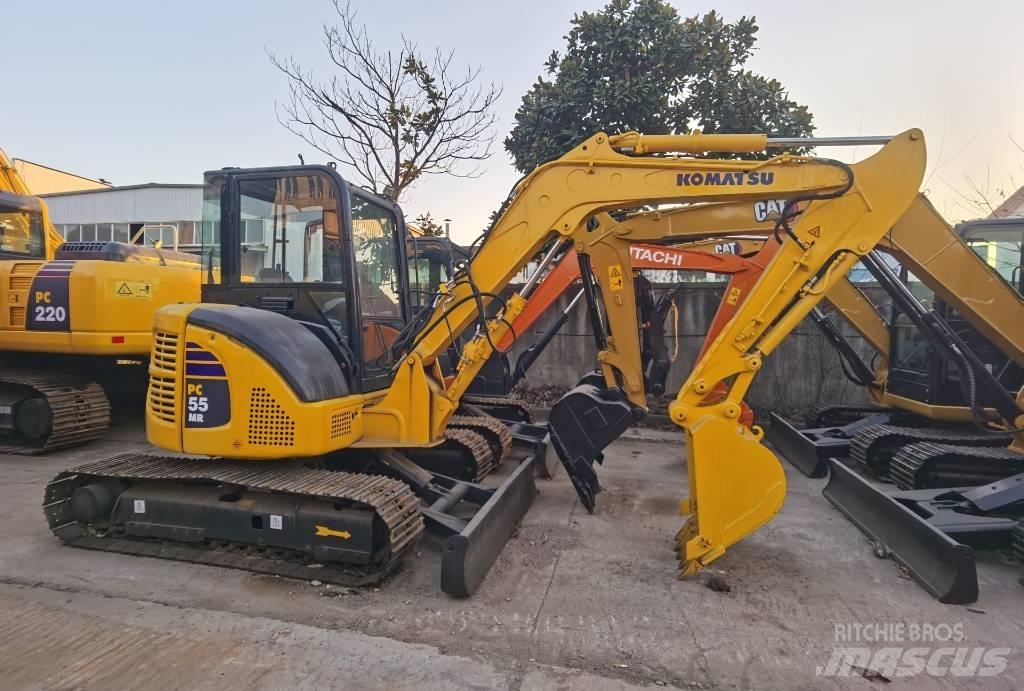 Komatsu PC 55 MR-2 حفارات صغيرة أقل من 7 طن (حفارات صغيرة)