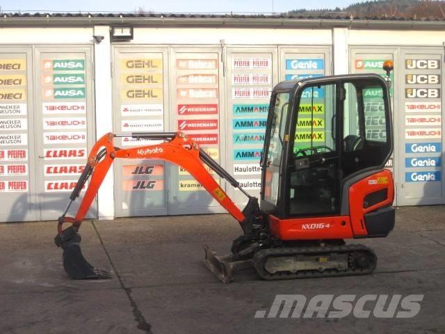 Kubota KX016-4 حفارات صغيرة أقل من 7 طن (حفارات صغيرة)