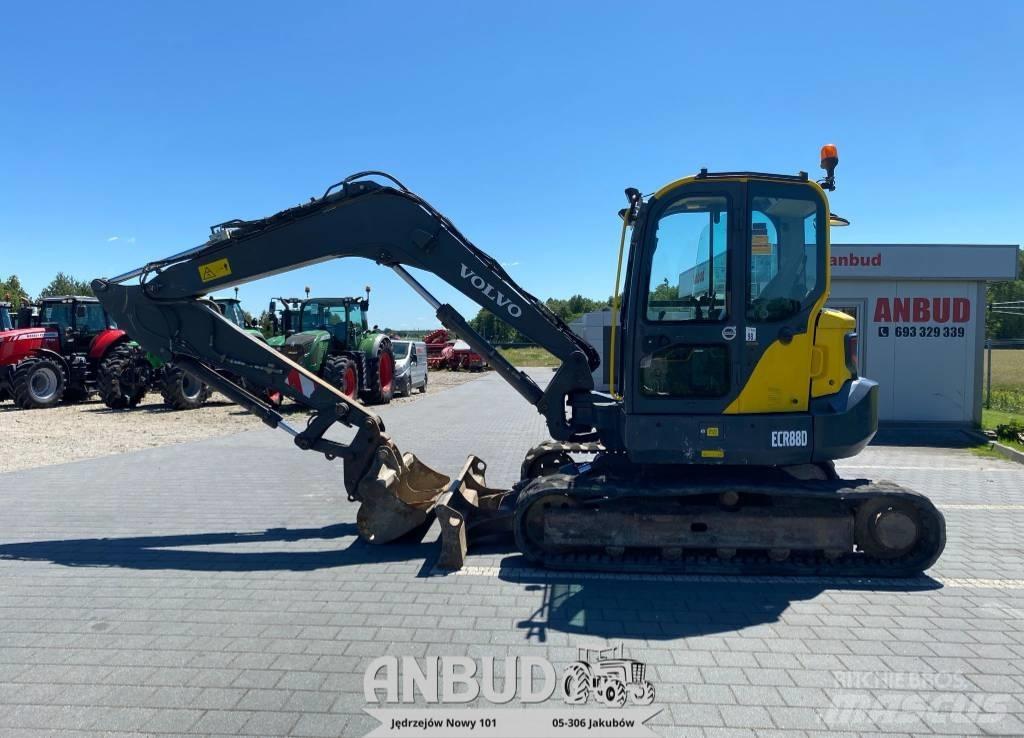 Volvo ECR 88 D حفارات زحافة