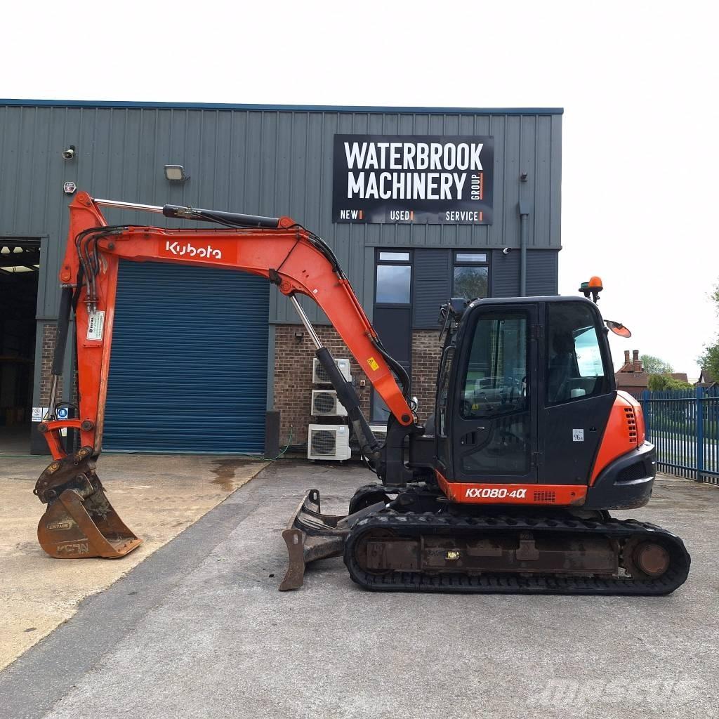Kubota KX 080-4 حفارات وسط 7 طن - 12 طن
