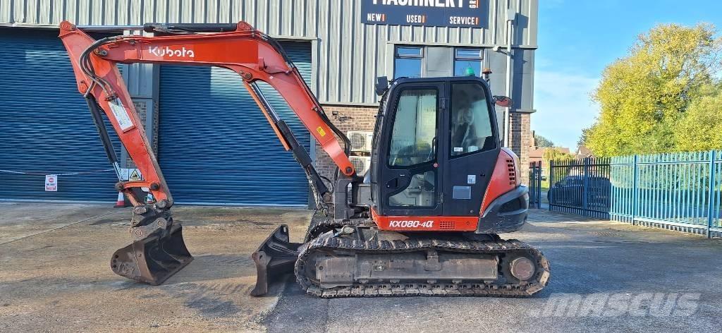 Kubota KX 080-4 حفارات وسط 7 طن - 12 طن