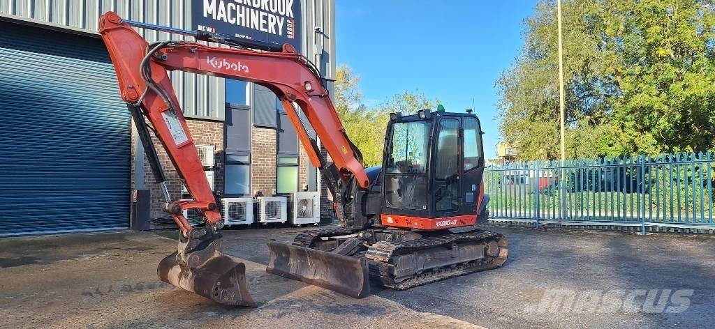 Kubota KX 080-4 حفارات وسط 7 طن - 12 طن