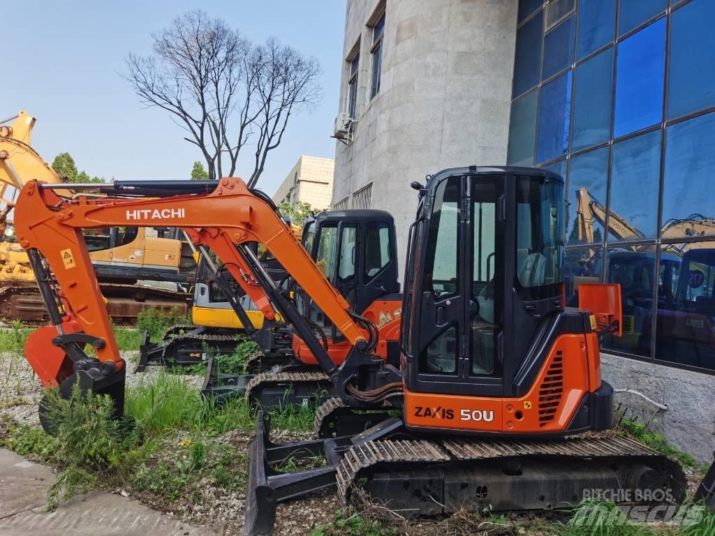 Hitachi ZX 50 U حفارات صغيرة أقل من 7 طن (حفارات صغيرة)