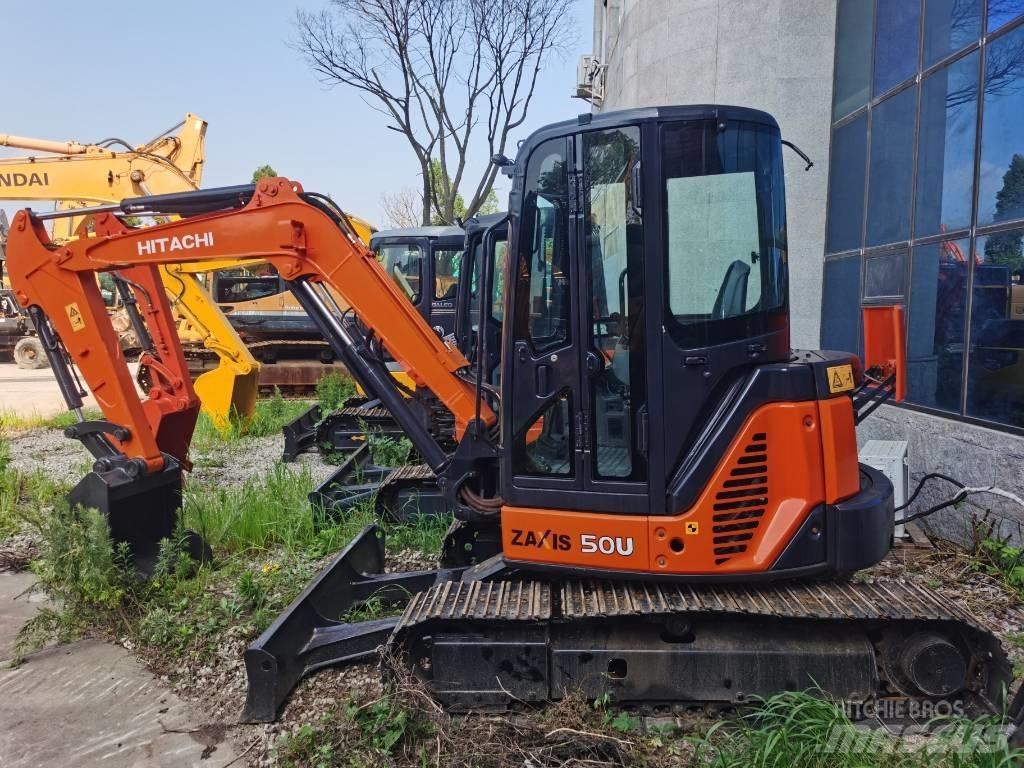 Hitachi ZX 50 U حفارات صغيرة أقل من 7 طن (حفارات صغيرة)
